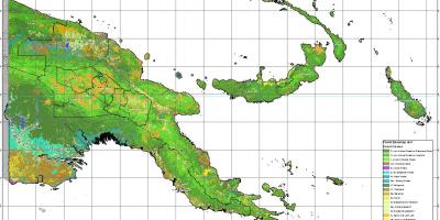 Map of papua new guinea climate