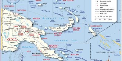 Map of tari papua new guinea 